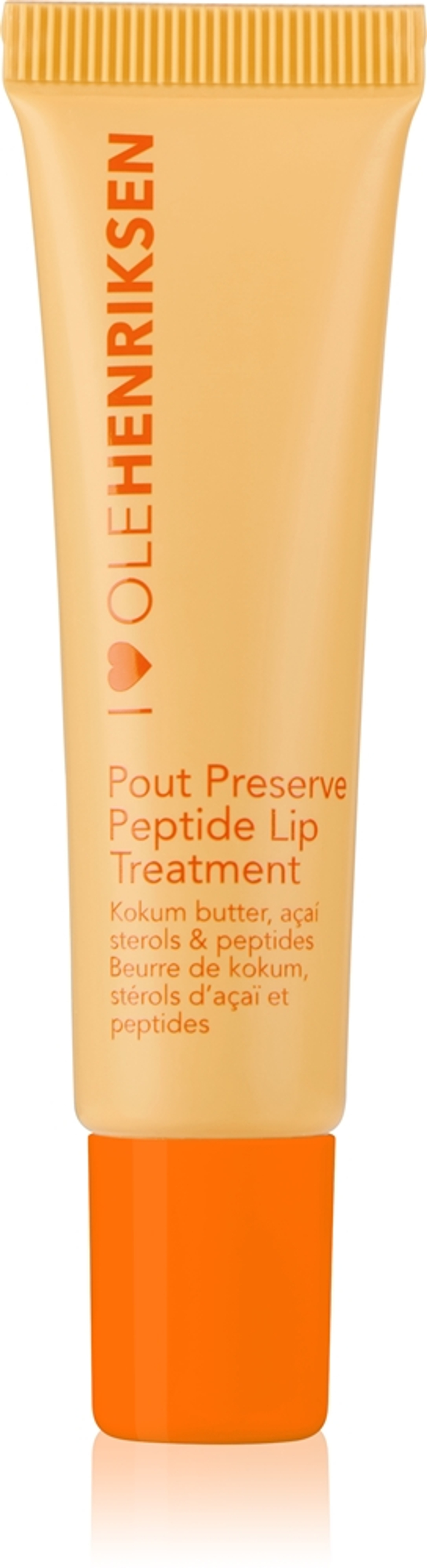 OLEHENRIKSEN Pout Preserve Peptide Lip Treatment - Увлажняющий блеск для губ оттенок Citrus Sunshine, 12 ml