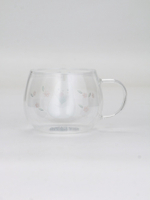 Кружка стеклянная «Зайка», 400 мл