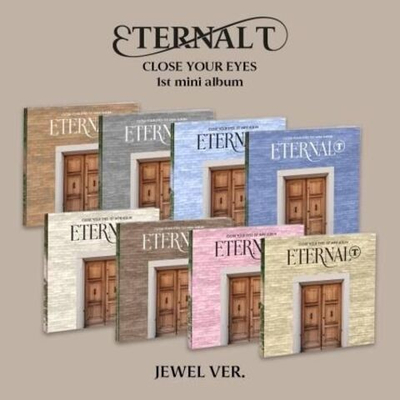 Альбом CLOSE YOUR EYES - ETERNALT 1st Mini Album JEWEL 8 Version SET