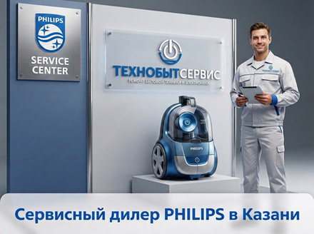 Ремонт пылесоса Philips в Казани