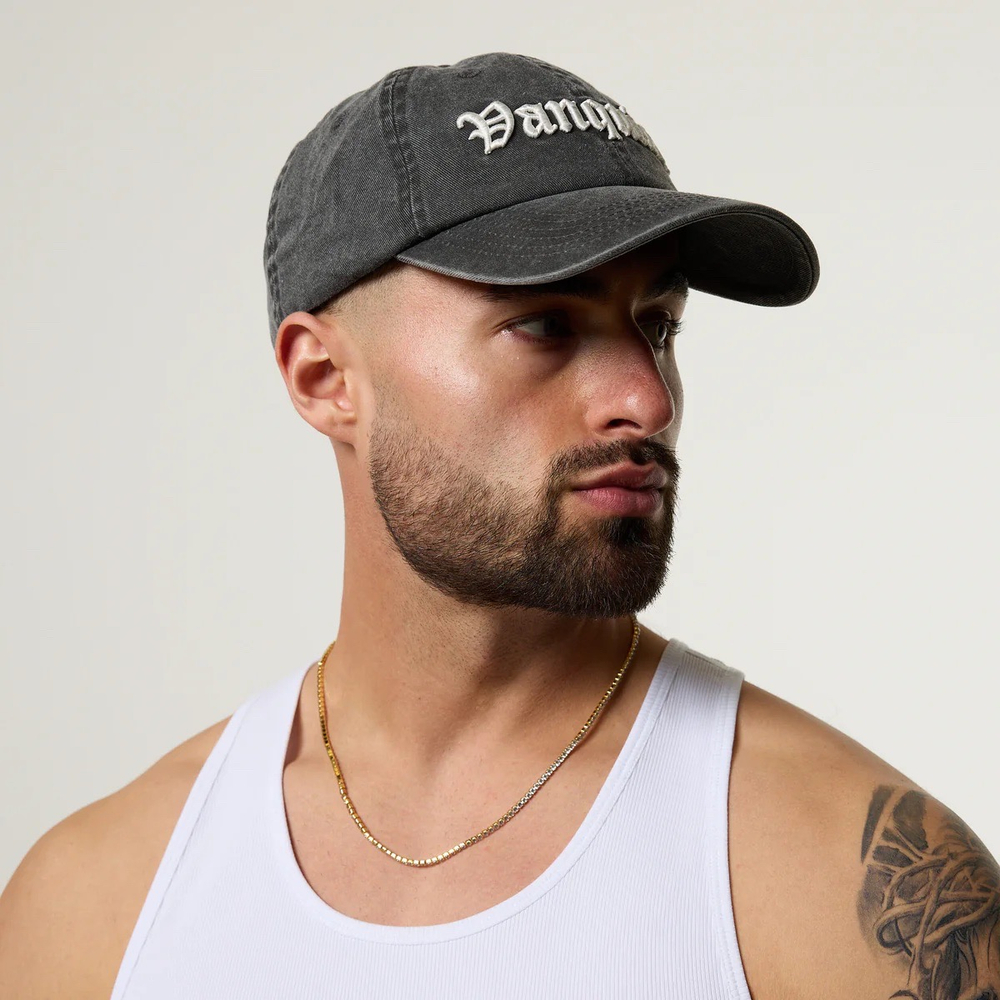 Бейсболка VANQUISH Washed Black Cap