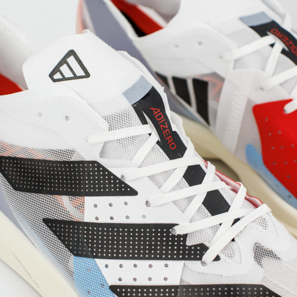 кроссовки Adidas Adizero Takumi Sen 9 White Black Str.