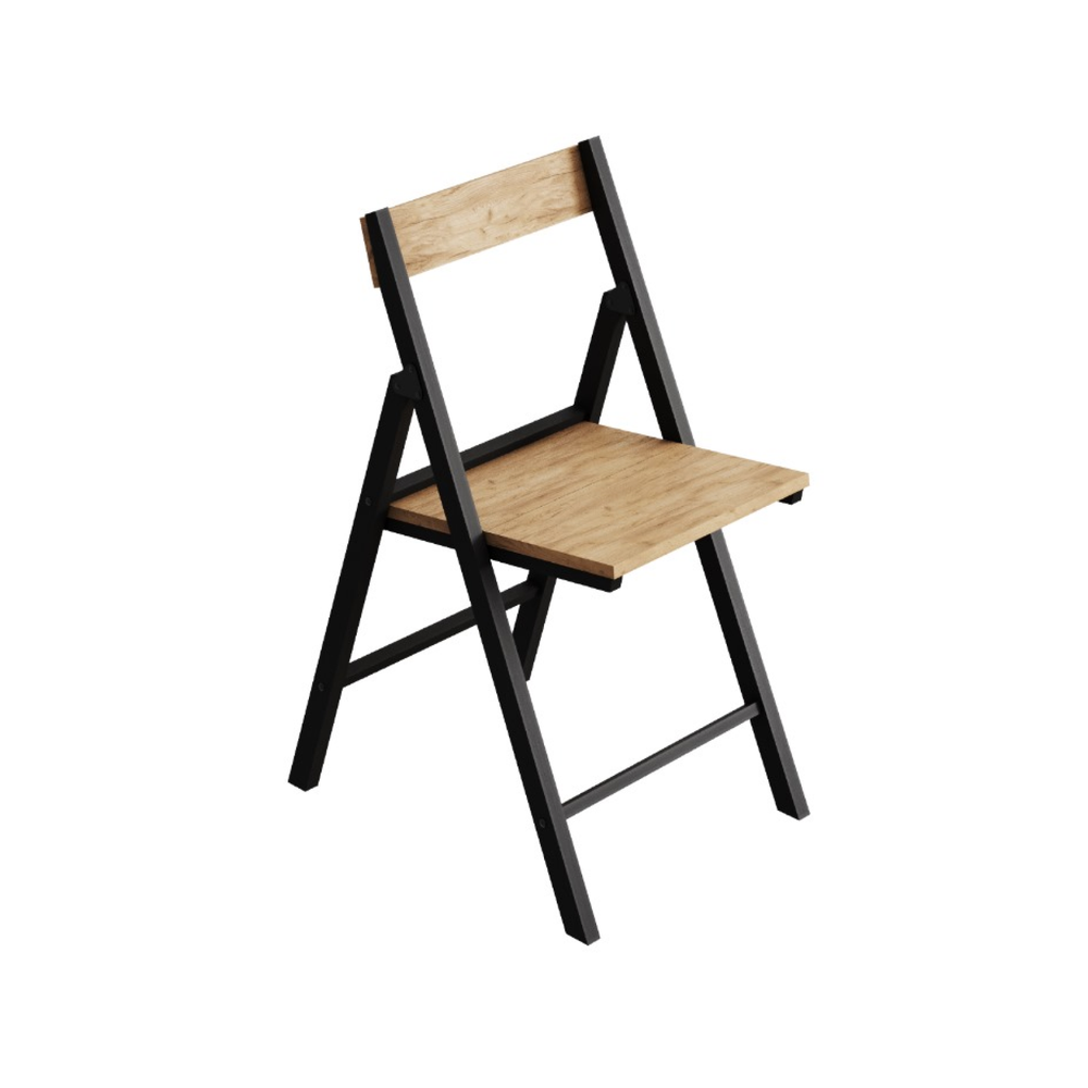 Стул раскладной LIBRA 2, цвет дуб крафт золотой