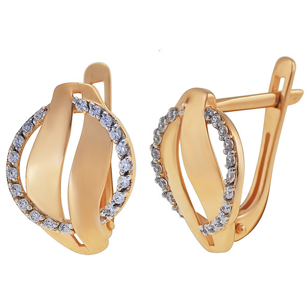 Серьги из золота 585 пробы
