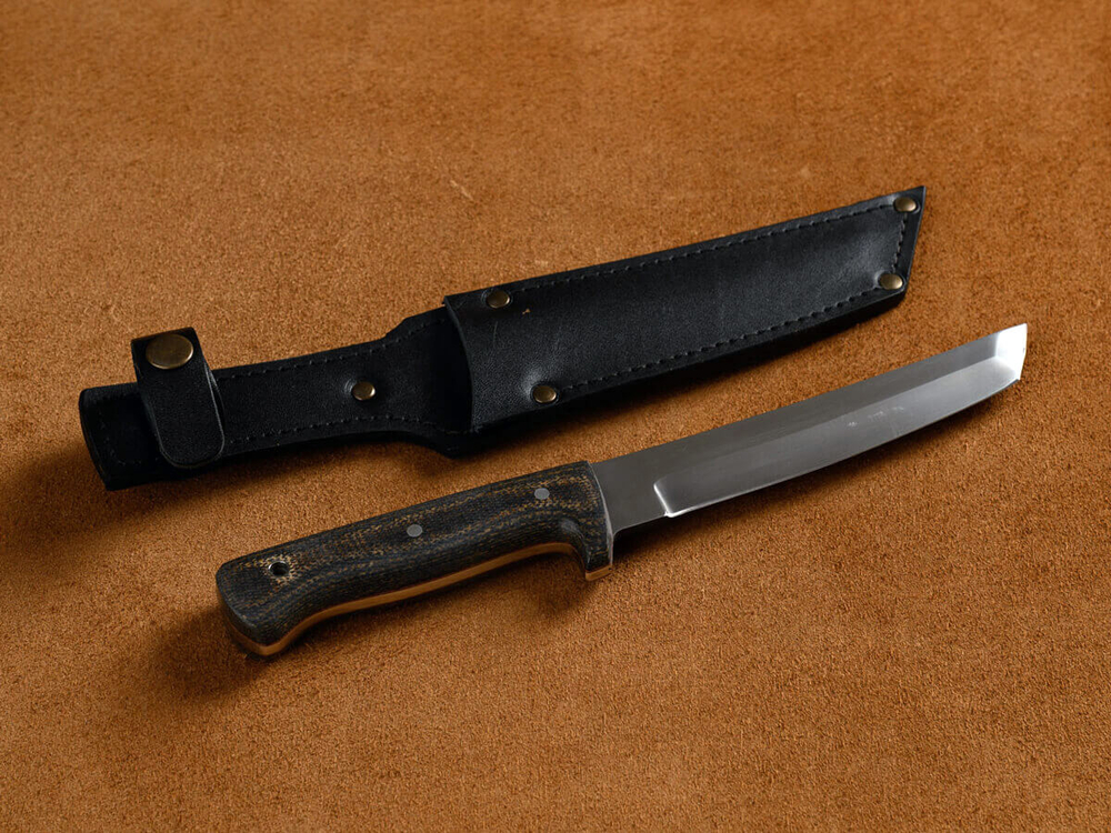 Нож «Танто», цельнометаллический, сталь Х12МФ