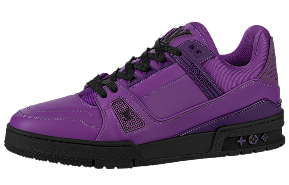 LOUIS VUITTON Trainers "Purple With Black"