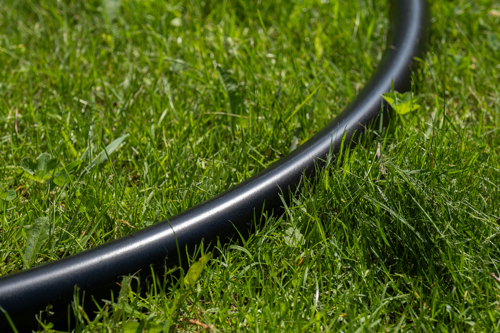 "Венеция" подвесное кресло-кокон из искусственного ротанга, цвет соломенный с бежевой подушкой