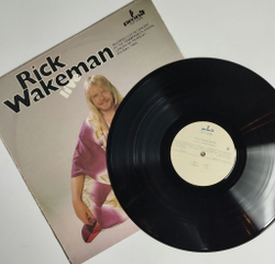 Винтажная виниловая пластинка LP Rick Wakeman Live (Польша 1987)