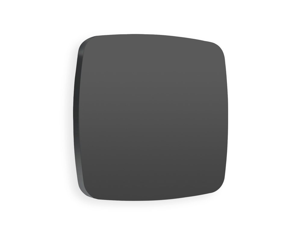 OP9160 Лицевая панель OMEGA (Графит Мягкое касание) заглушка для суппорта QUANT