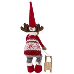 GAEM Игрушка набивная "Олень", L21 W14 H61/29 см