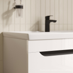 Тумба подвесная IDDIS Ray, 80 см, белый, RAY80W0i95