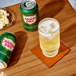 Газированный напиток Canada Dry Ginger Ale Имбирный Эль 355 мл * 12 шт