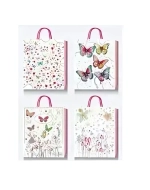Пакет подарочный «Бабочки» 26*32*10 см