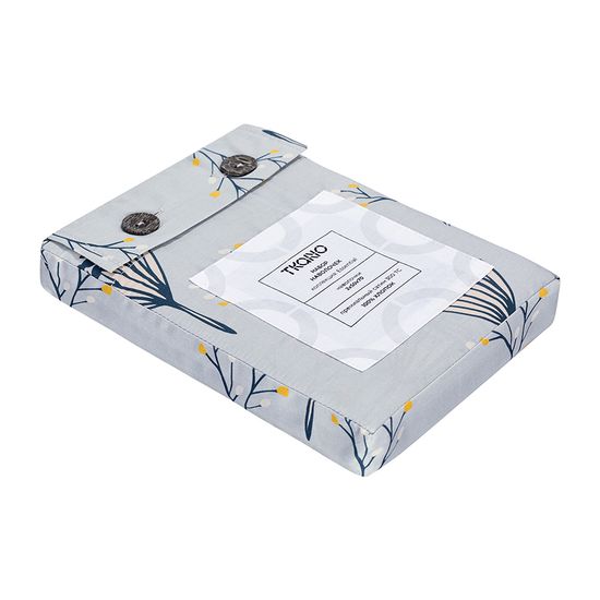 Набор наволочек "Полевые цветы" из премиального сатина из коллекции russian north, 50х70 см