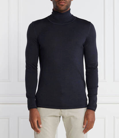 Хлопковый гольф Lollor Joop! Jeans - темно-синий(30037987)