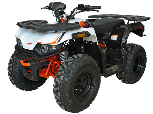 Квадрицикл KAYO AU180 (белый пластик 2024 г.) (ПТС)