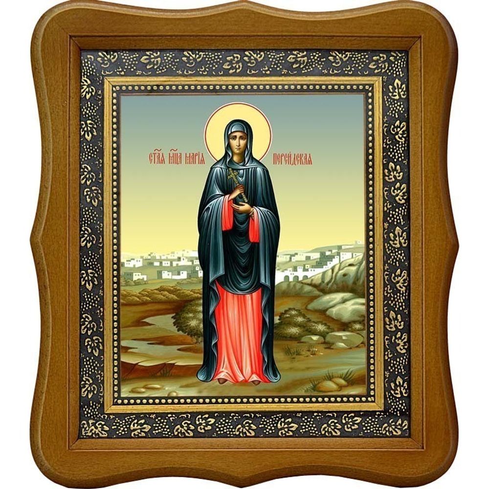 Мария Персидская мученица. Икона на холсте.