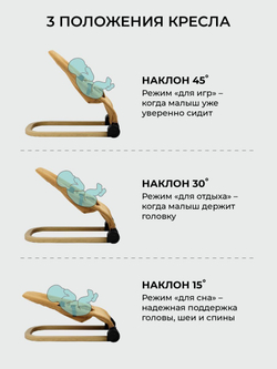 Шезлонг детский Amarobaby, Baby relax