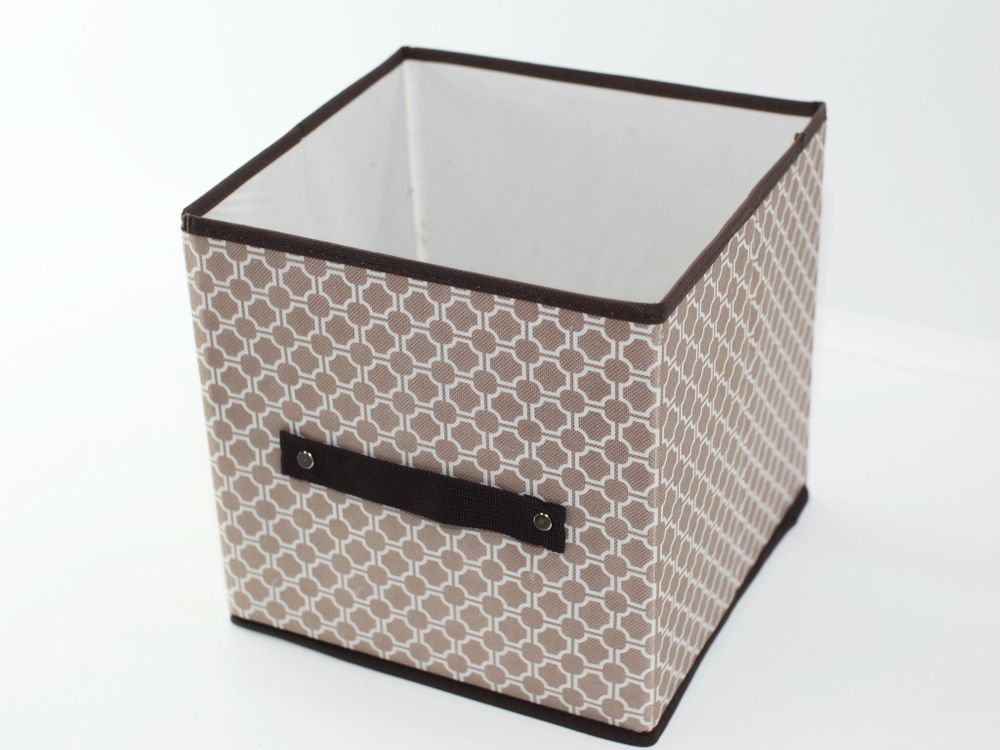 Короб стеллажный для хранения Доляна «Браун»