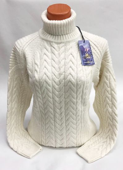 Pulltonic женский из шерсти и кашемира Елочка Размеры (42-50). LADY