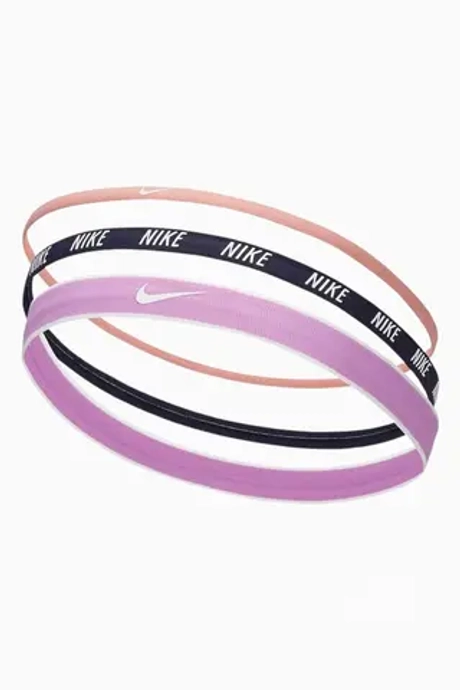 лента для волос Nike Mixed Width 3pack - многоцветный