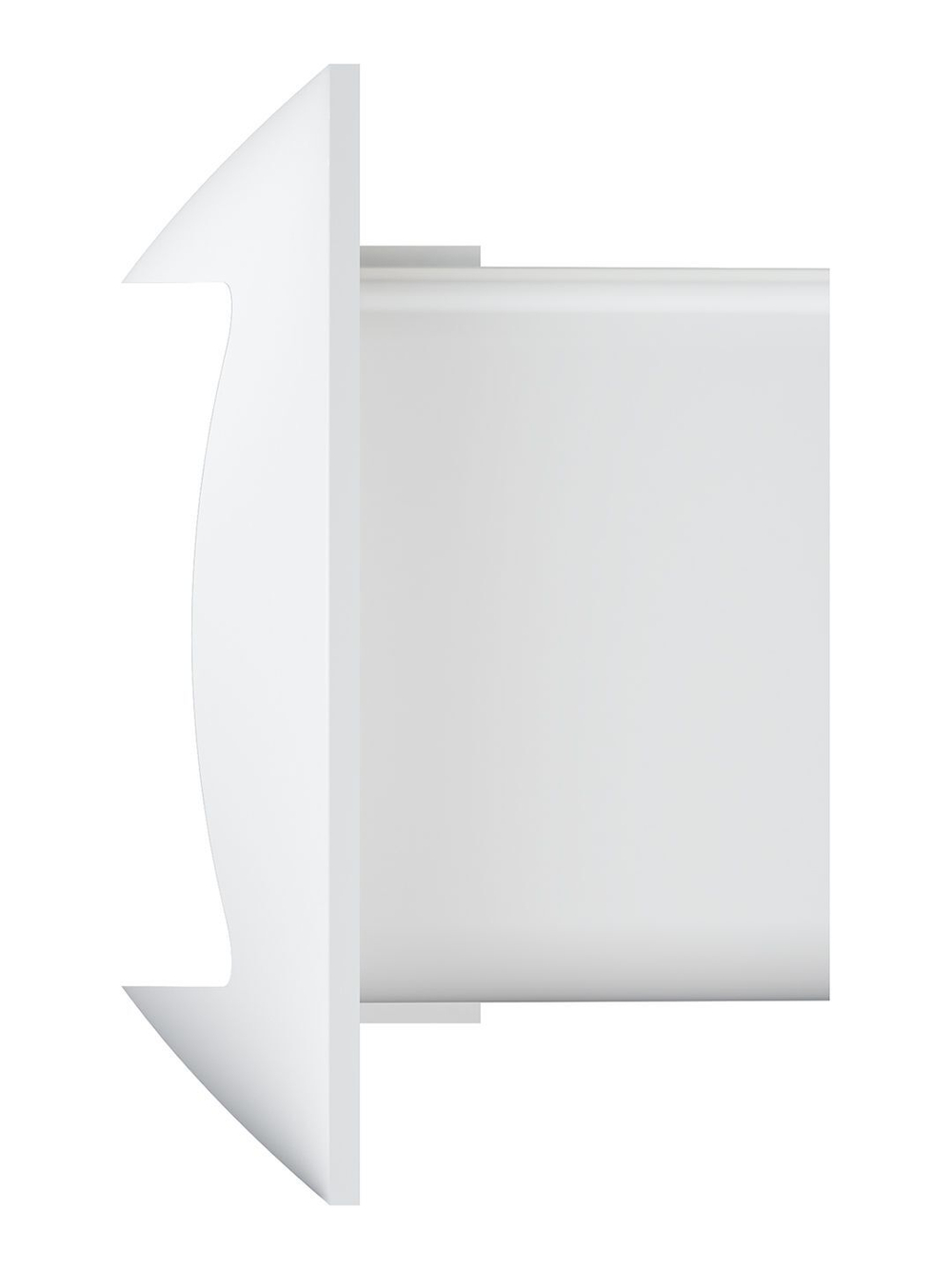 Решетка вентиляционная РСФ фланец 110х55 140х85 пластик ERA