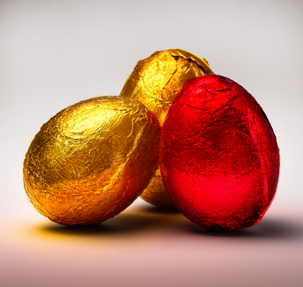 Яйцо в фольге поштучно - 35 гр