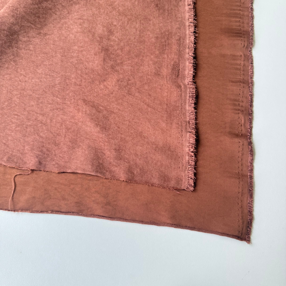 Плательная ткань с велюр эффектом Кэмел