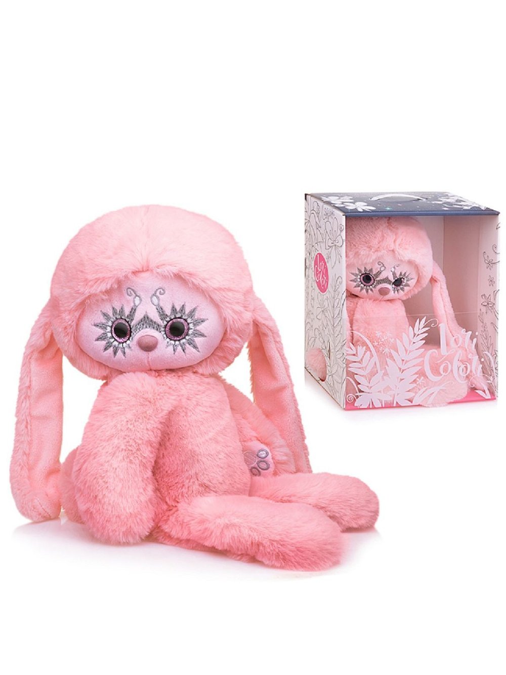 Мягкая игрушка Лорик Ёё (розовый) 30см
