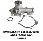 ПОМПЫ RVR/SHARIOT 4G63 (SOHC 16V) ,4G64 (SOHC 16V)