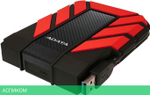 Внешний накопитель A-Data HD710Pro 2Tb AHD710P-2TU31-CRD черный/красный