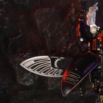 Настенные кварцевые часы с механический маятником "Романтическая нота" от ROKR - Деревянный конструктор, сборная механическая модель, 3D пазл