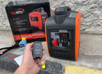12V / Генератор бензиновый SSR АВТО, 12 Вольт, 130 Ампер, стояночный инверторный с автозапуском электростартером - бензогенератор (1 шт.)