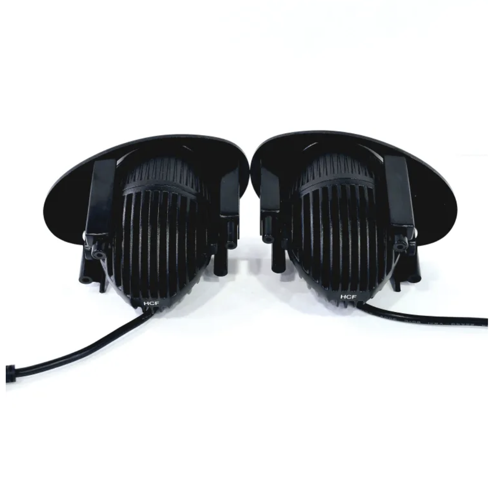 38 BI, - Б. Дальний / ПТФ BI-LED (J-38, ближний, дальний) би-линзы для Honda, светодиодные противотуманные фары (2 шт. / комплект)