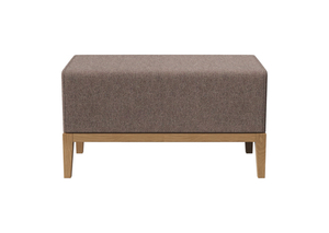 Банкетка Fjord 80 см (капучино твид, бук)