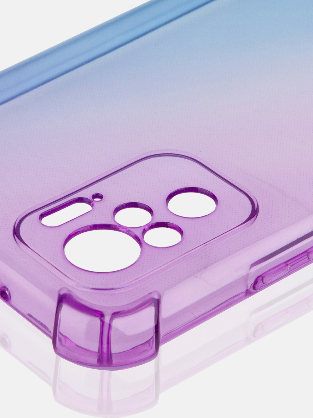 Чехол ROSCO для Xiaomi Redmi Note 10;Xiaomi Redmi Note 10S;Poco M5s оптом (арт. XM-RN10-HARD-TPU-VIOLET-BLUE)