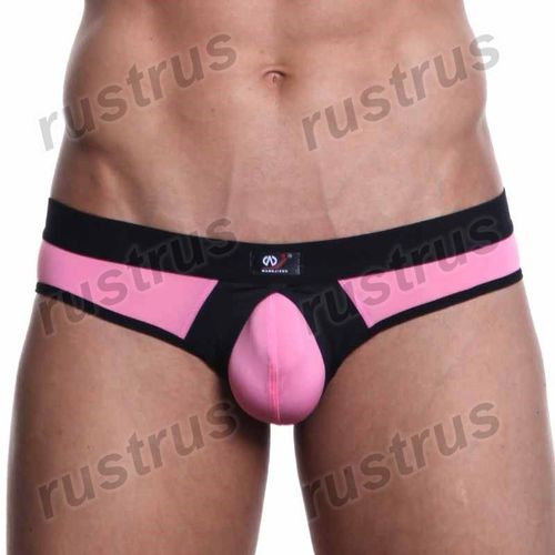 Мужские трусы брифы розовые WANGJIANG WG00029