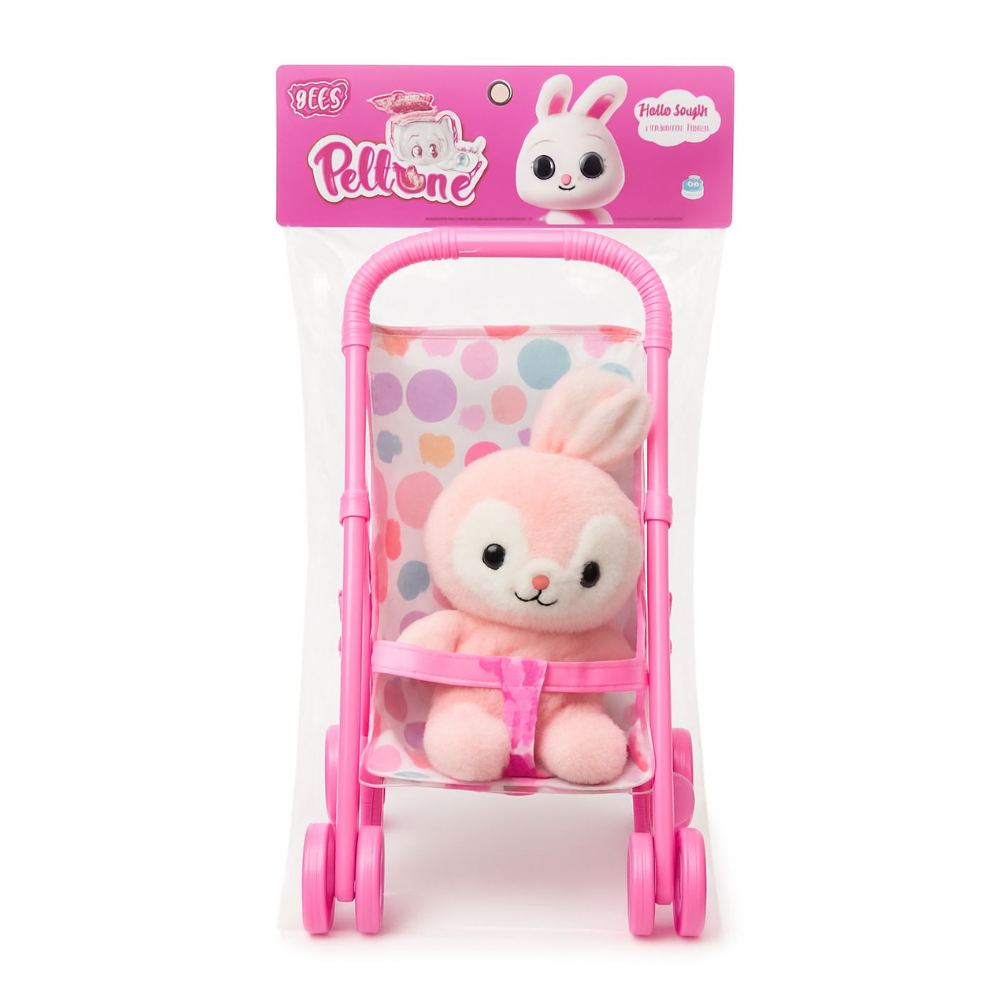 Коляска с игрушкой Pettome