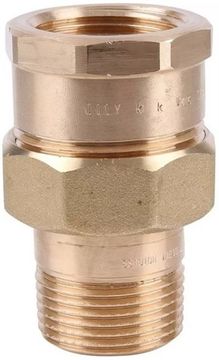 Viega американка (бронза) НР-ВР 1" 1/4 с плоским уплотнением