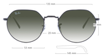 Ray-Ban Jack RB3565 001/3F