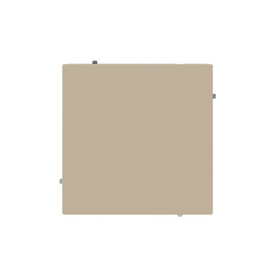 Выключатель одноклавишный, KANT, ванильный марципан