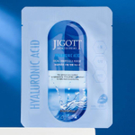 Jigott Маска ампульная с гиалуроновой кислотой - Hyaluronic acid real ampoule mask, 27мл, шт
