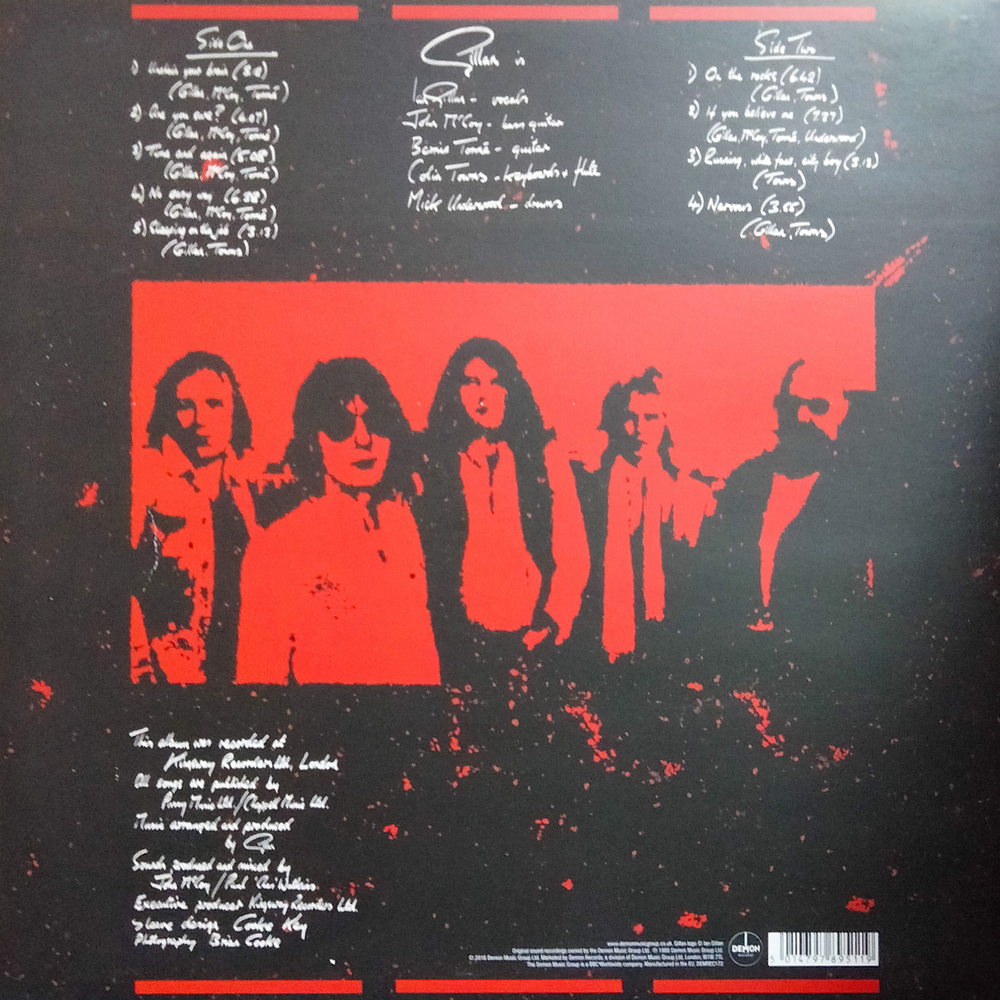 Gillan / The Vinyl Collection 1979-1982 (Limited Edition)(6LP+7" Vinyl Single)