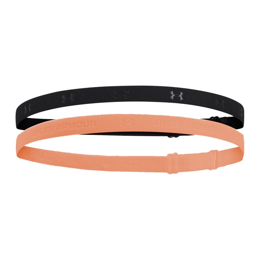 Резинка на голову Under Armour Women&#39;s Adjustable Mini Headbands Under Armour - frosted orange/black