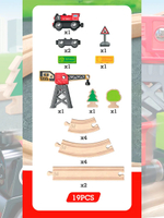 Игровой набор Ж/Д Доставки Груза