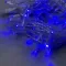 Светодиодная гирлянда с колпачком 100 синих LED ламп 10 м., 24В., прозрачный провод ПВХ, IP65, LTC (PST100CAP-10-1B)
