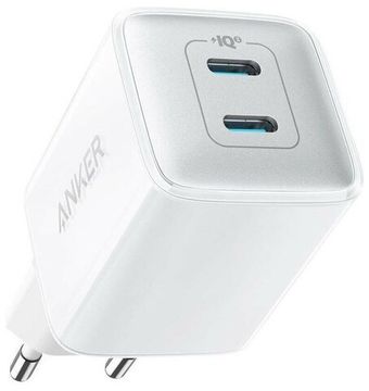 Сетевое зарядное устройство Anker PowerPort 521 Nano Pro 40 W 2xUSB-C (A2038G21), белый