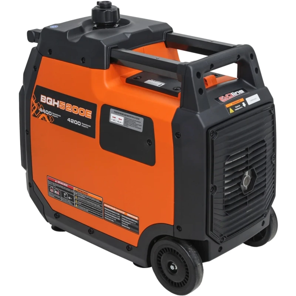 EVOline BQH 5200 E генератор бензиновый инверторный (Zongshen) 1T90DF052EVO