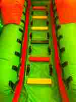 Коммерческий надувной батут «Страна Сафария 2» с крышей, 10x5x5 м.