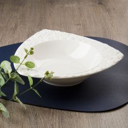 Салатник " " 25,5*25*5,7см. v=750мл.(min5) (фарфор) (транспортная упаковка)